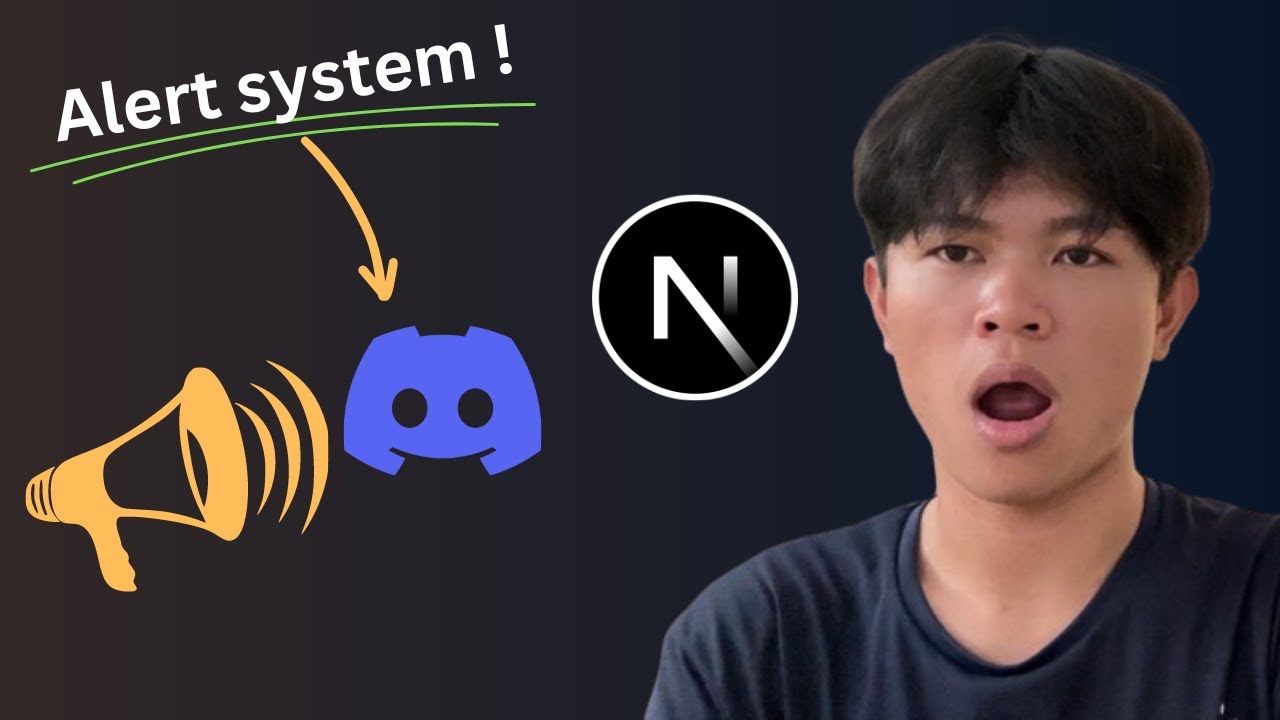 Next.js + Discord Alert in  100 seconds