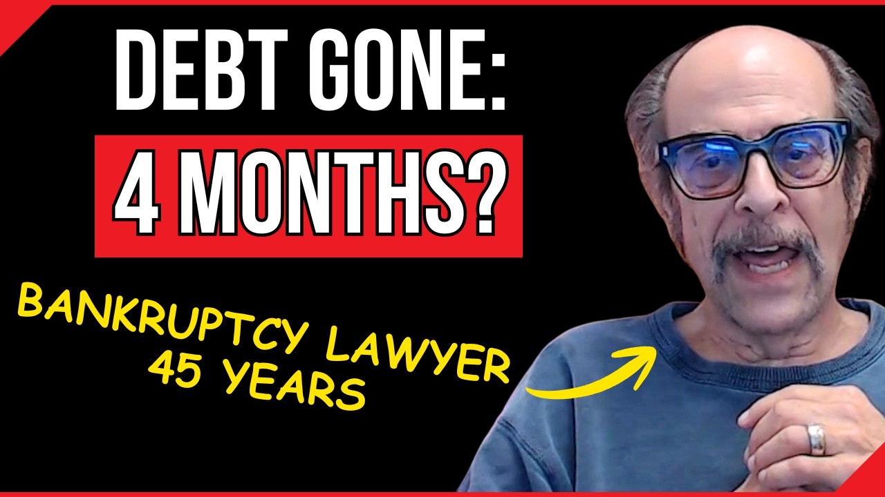Bankruptcy Lawyer: What if You Could Get Your Life Back in Only 4 Months?