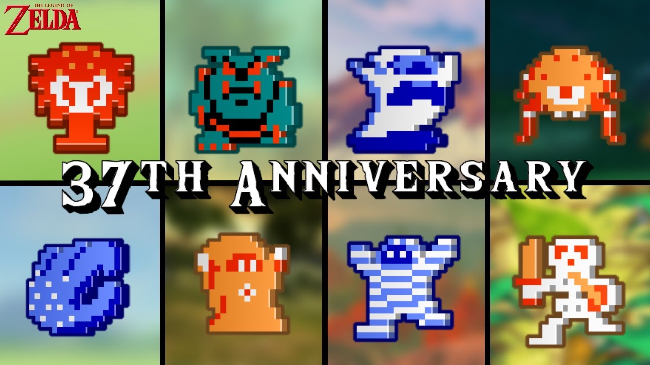 The Legend of Zelda (1986) - All Enemies