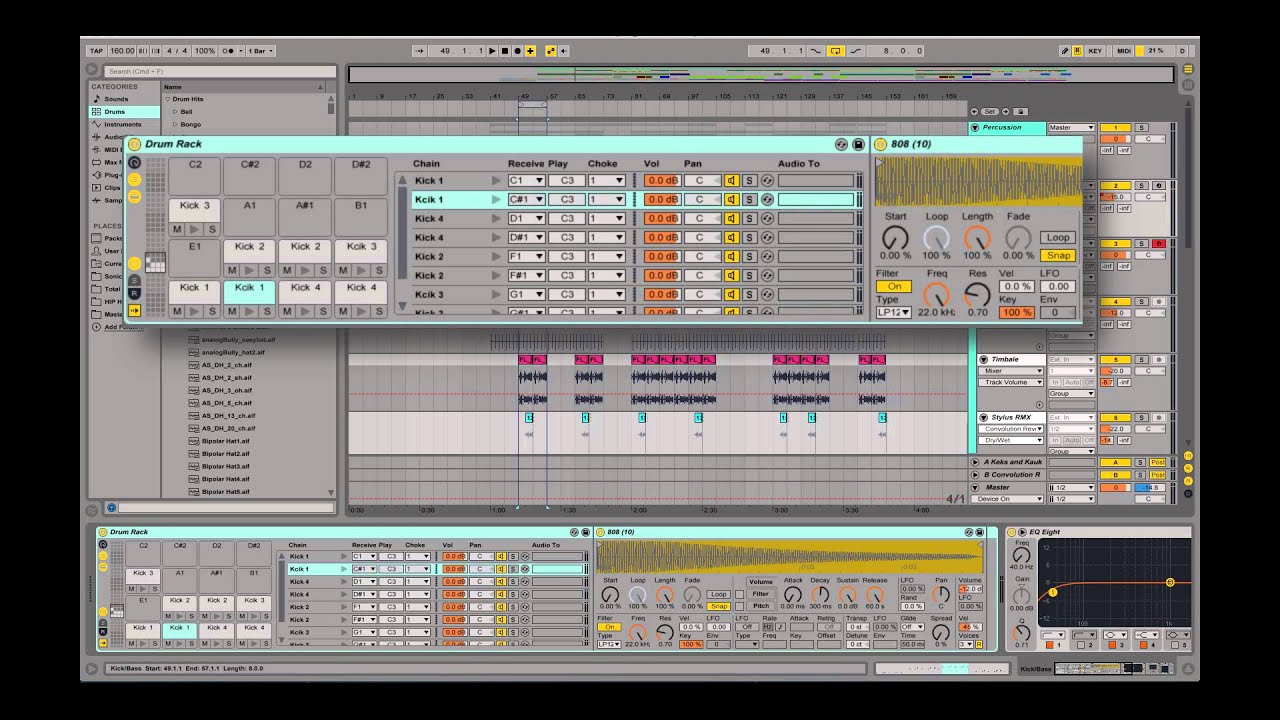 The Choke Feature in Ableton Live's Drum Racks