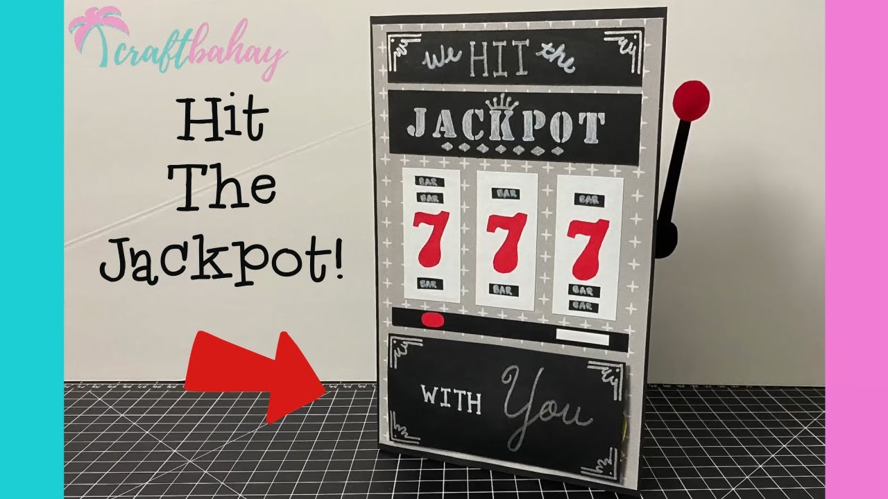 DIY Slot Machine Card Idea