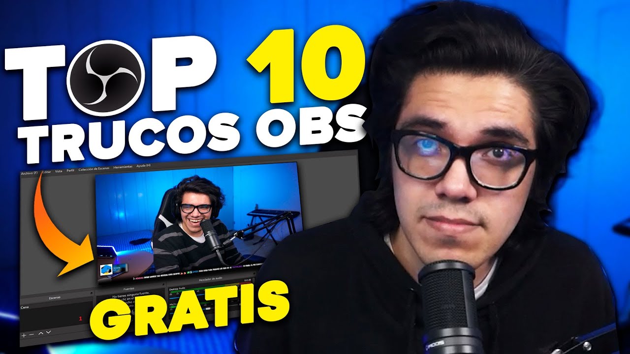 TOP 10 TRUCOS DE OBS QUE DEBES SABER SI ERES STREAMER, GRATIS!  | Tutorial | UrbVic