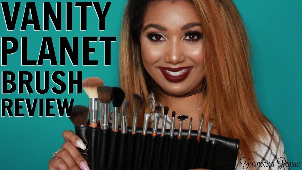 The Importance of Brushes pt2: Vanity Planet Brush Kit Review & Demo | Francesca Regina