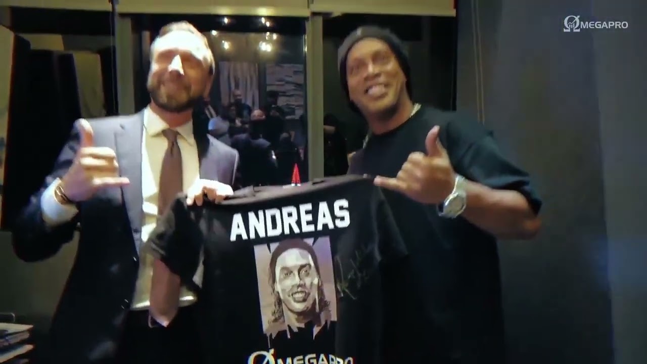 OmegaPro: Ronaldinho Brand Ambassador