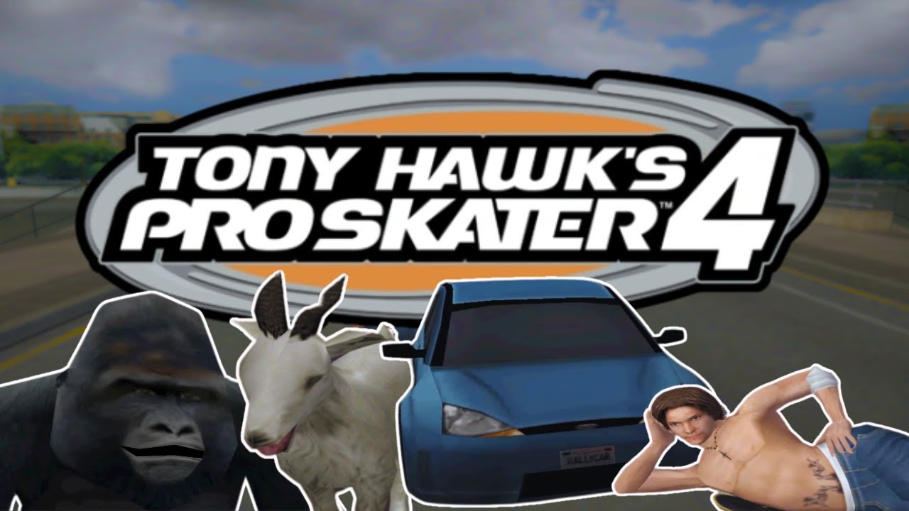 50 facts about TONY HAWK'S PRO SKATER 4