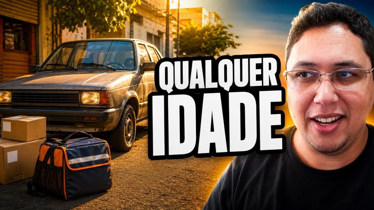 8 opções para trabalhar com ENTREGAS que NÃO exigem idade do veículo
