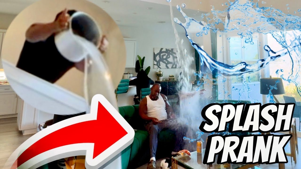 POURING EXTREME COLD WATER OVER BALCONY ON MY PARENTS PRANK *HILARIOUS*