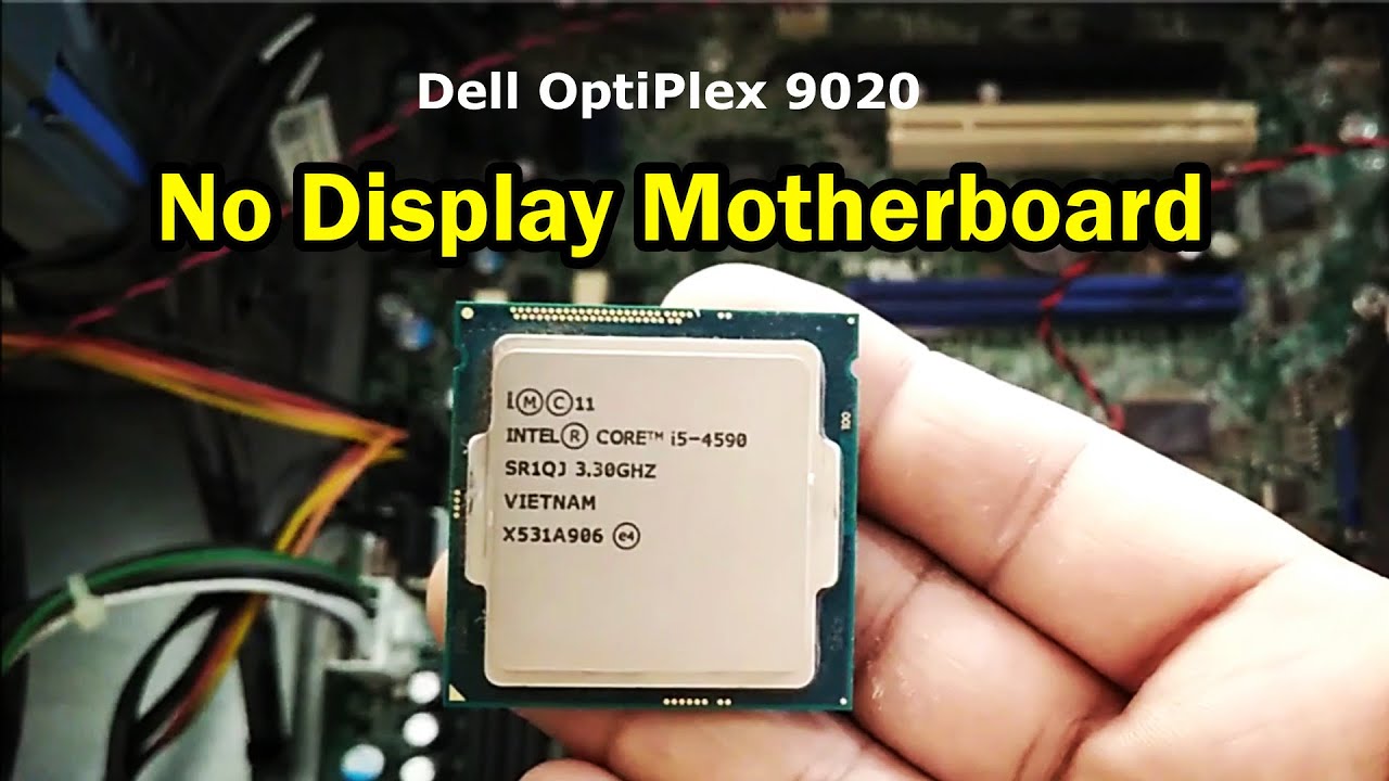 Solved ✔ | No Display Motherboard Problem | Dell OptiPlex 9020 | Technical Adan