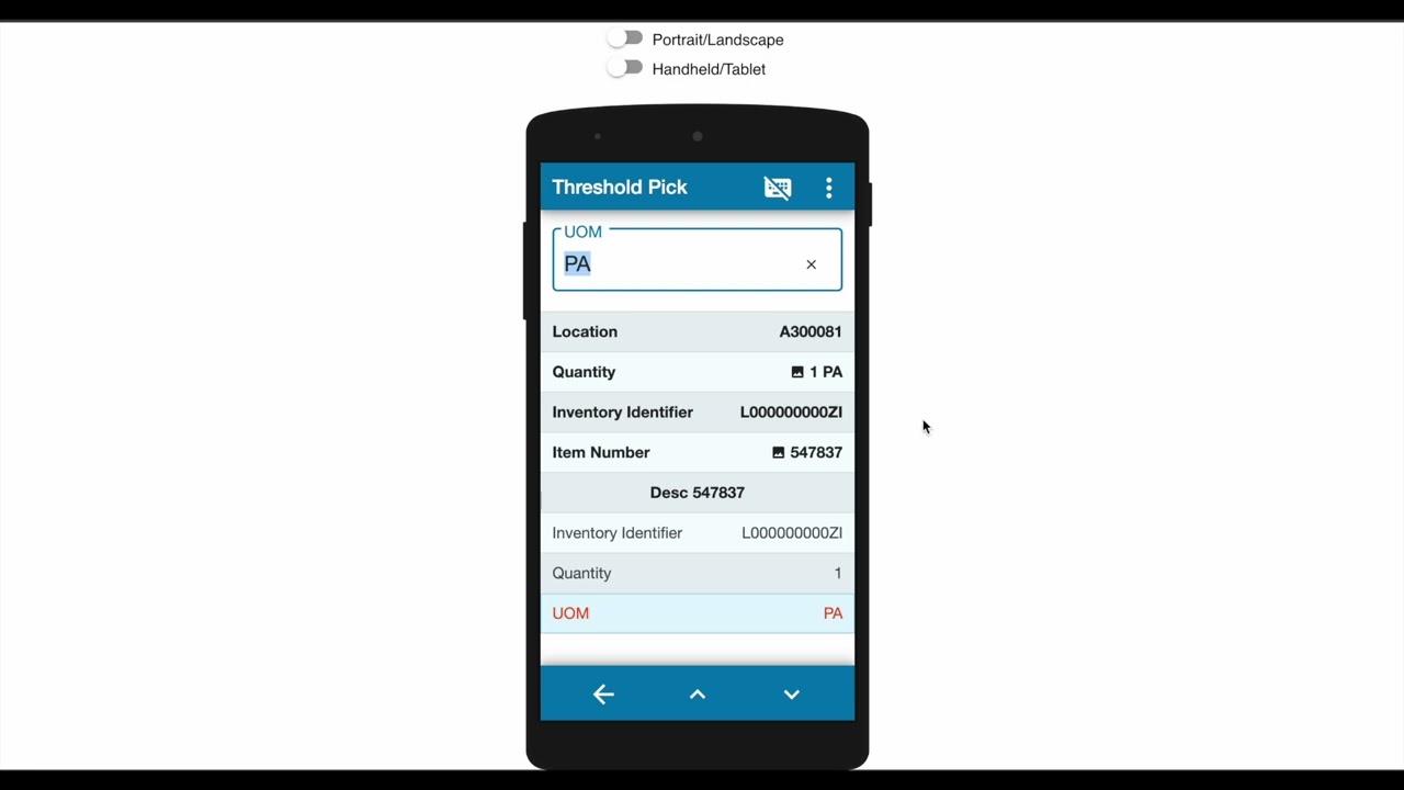 Threshold Picking using Blue Yonder WMS
