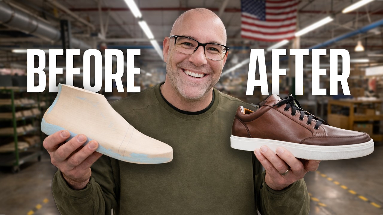 The process of making sneakers in the USA