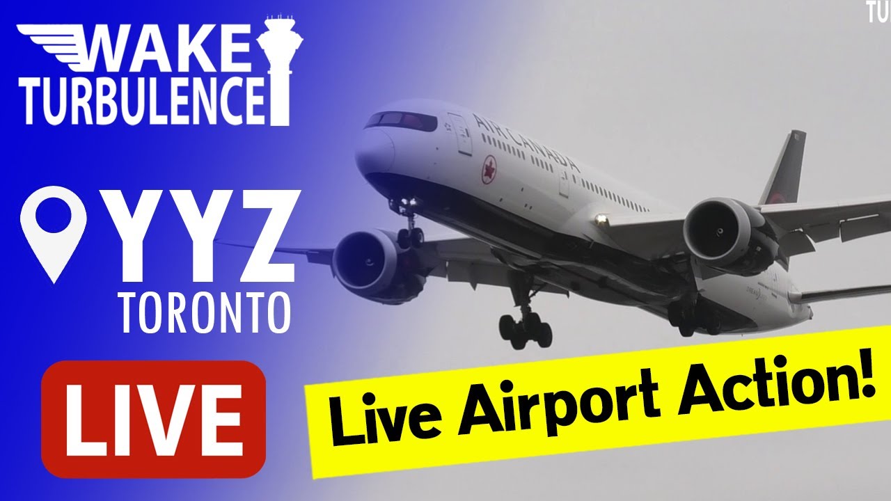 🔴 LIVE Toronto Pearson Airport Plane Spotting ️✈️ YYZ Live Stream Action!