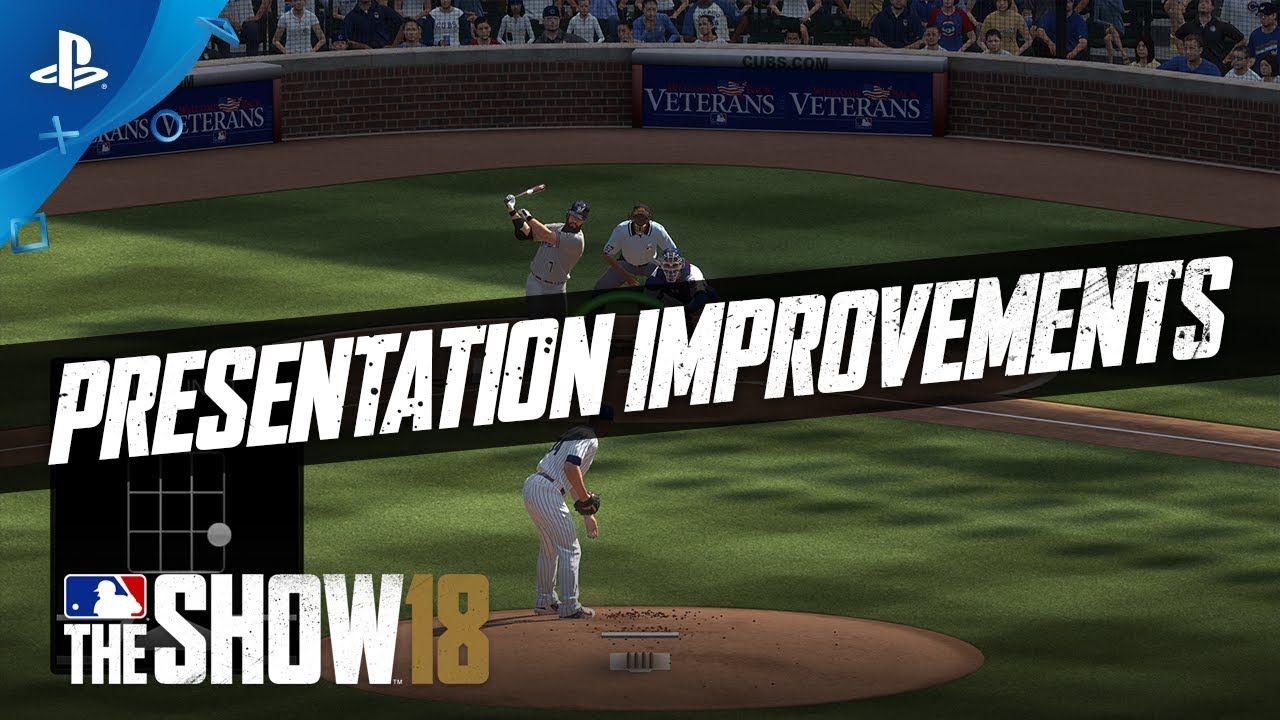 MLB The Show 18 - Gamestop Monday: Commentary & Presentation Improvements | PS4