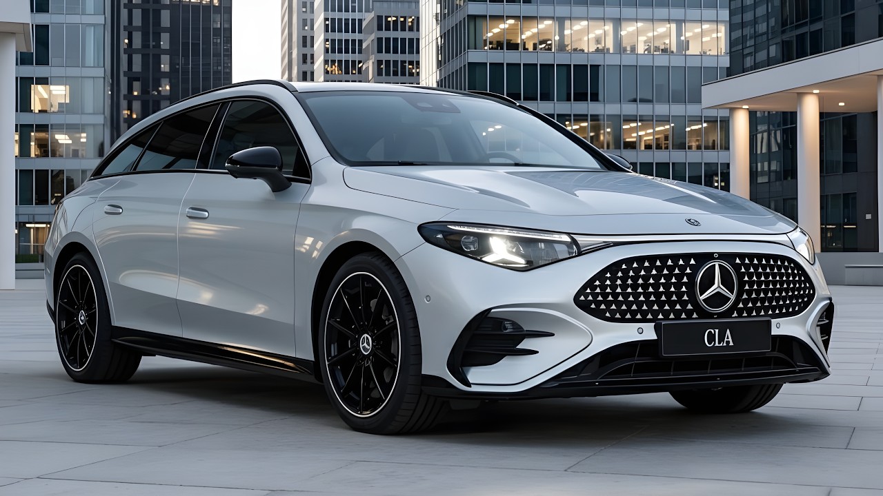 2026 Mercedes-Benz CLA Shooting Brake EV: First Electric Mercedes Wagon with HUGE Space!