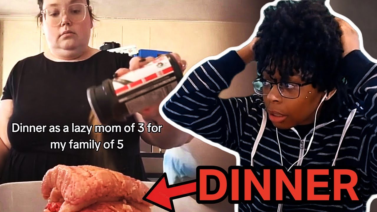 Tiktok Mom Feeds Her Kids SLOP… (worst dinner ever)