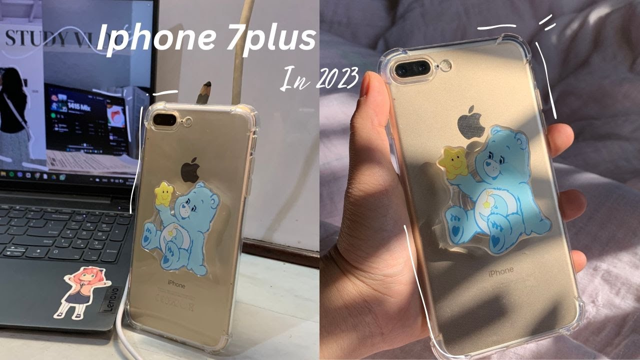 Iphone 7 plus in 2023 | Aesthetic unboxing accessories