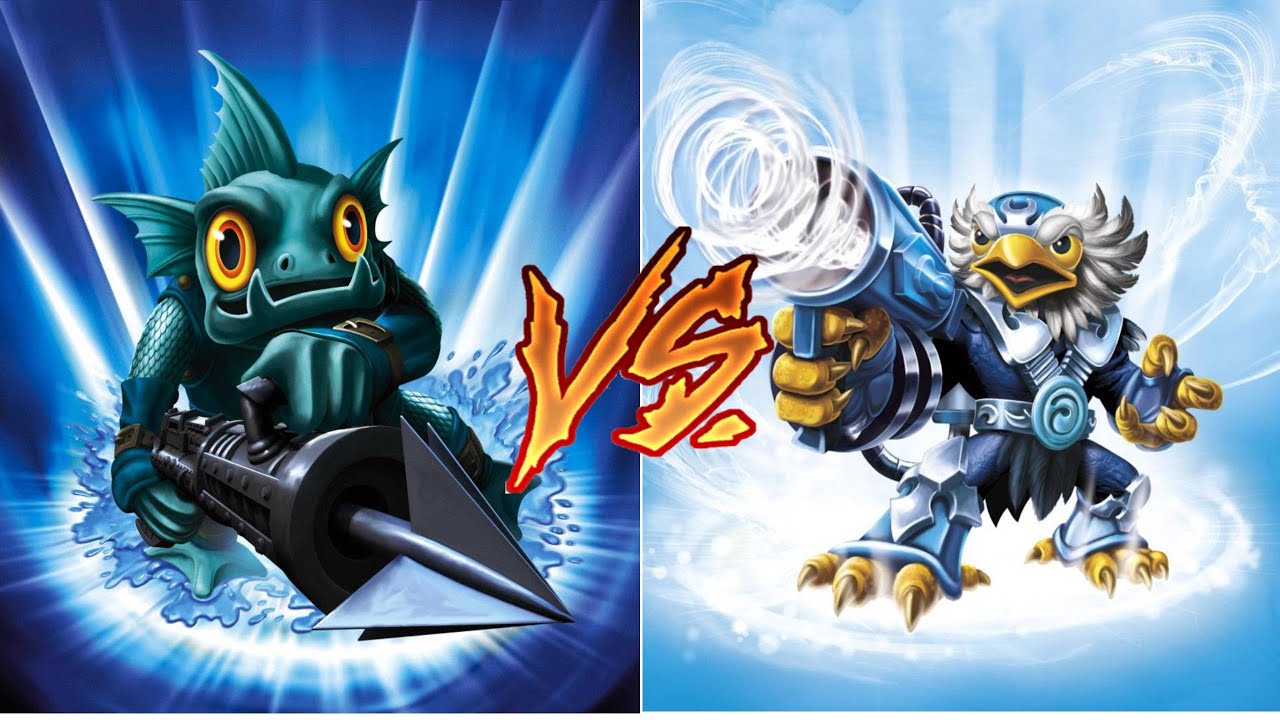 Skylanders PVP Tournament Round 4 Gill Grunt vs Jet-Vac