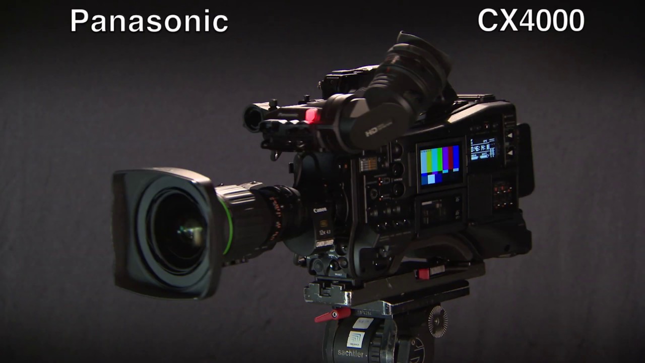 Panasonic AJ-CX4000 UHD 4K ENG/EFP Style Camcorder.