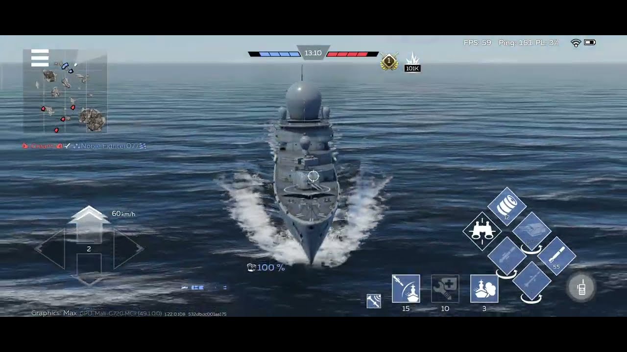 HNMLS Tromp-War Thander Mobile Dutch Destroyer Gameplay 