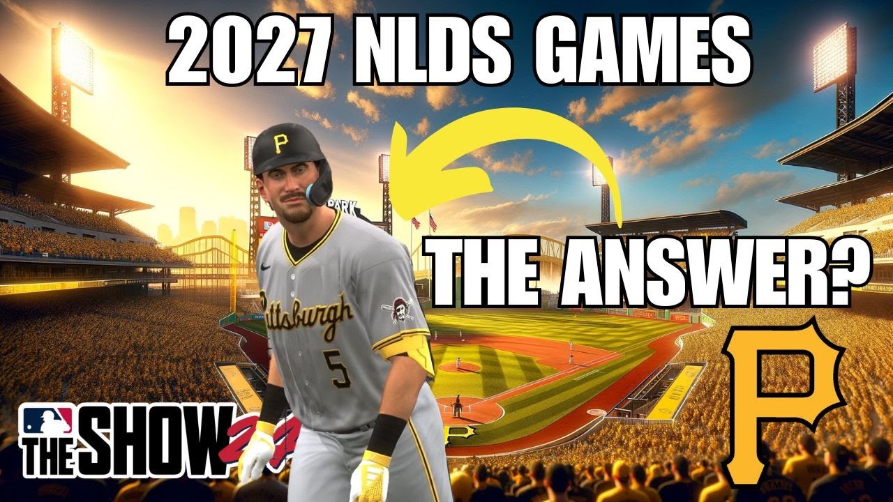 Is Dylan Crews The Answer : 2027 NLDS GAMES : Season 4 Pirates Franchise | MLB The Show 24
