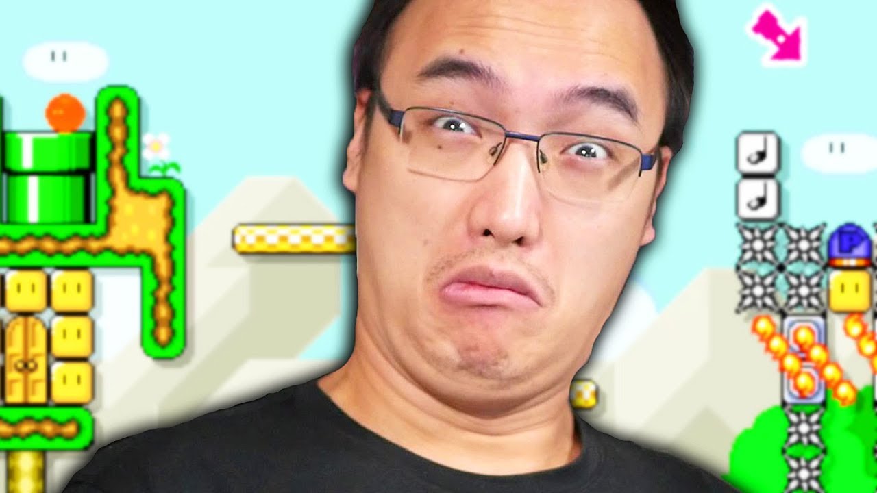 JE JOUE AUX TOUT PREMIERS NIVEAUX SUR SUPER MARIO MAKER !