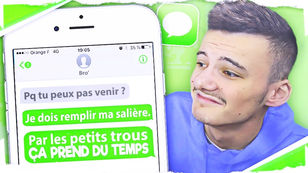 LES PIRES EXCUSES PAR SMS ! (100% efficace )