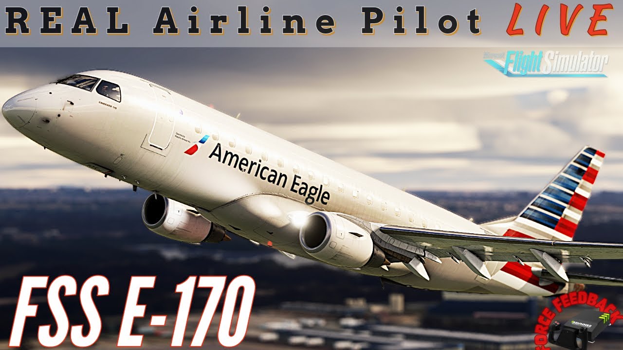 FSS Embraer Jets | E175  Real E170 Captain | FtSim Soundpack | #msfs2020 #flightsimulator #e170