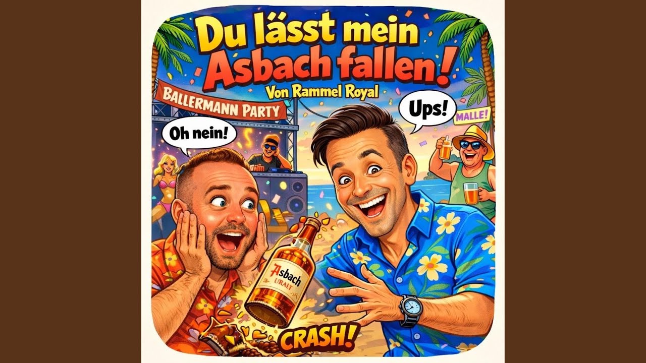 Du lässt mein Asbach fallen