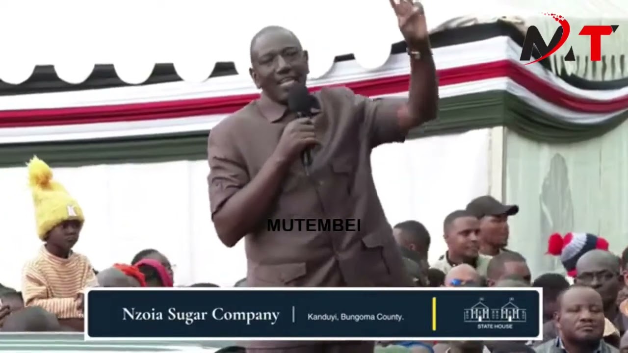 RAI NILIMWAAMBIA AAME KENYA AKAJIFANYA ANAJUA!!RUTO BRAGS IN BUNGOMA AFTER RAI DISAPERES