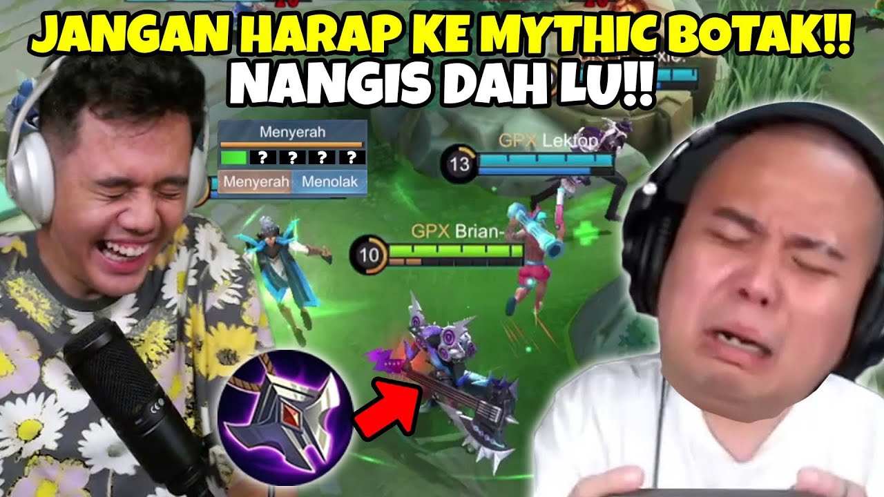 Misi Bikin Marsha GAGAL MYTHIC LAGI!! Gw Bikin NANGIS Lu B0TAKK!! - Mobile Legends
