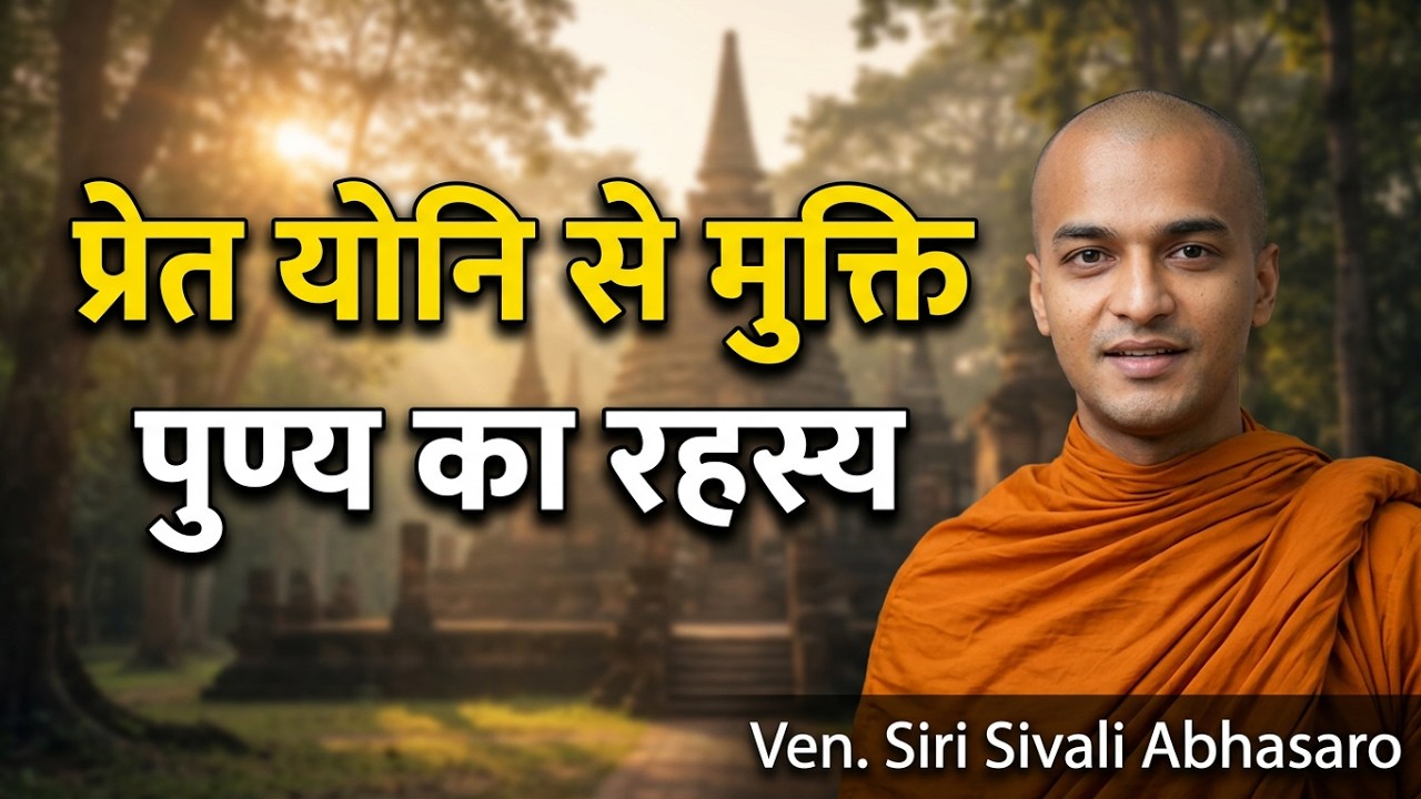 क्या होता है पत्तानुमोदना ? ( दूसरों के पुण्य में प्रसन्नता ) दस पुण्य किरिय वत्थु ! Bhikkhu Sivali