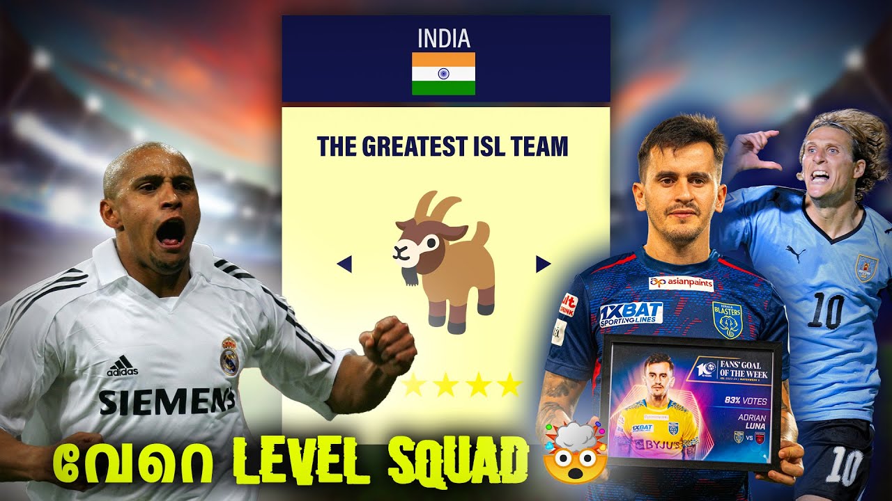 I Built the GREATEST ISL SQUAD🔥🐐