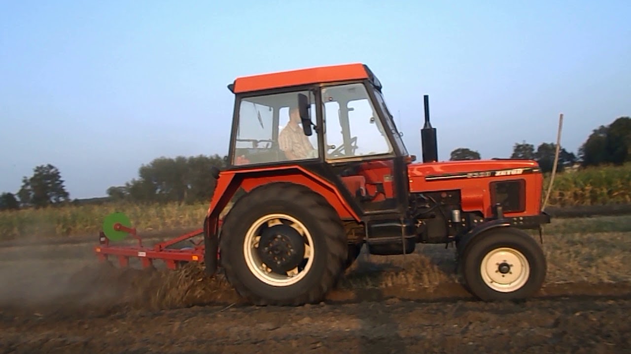 podorywka zetor 5320 pług unia 5 skibowy