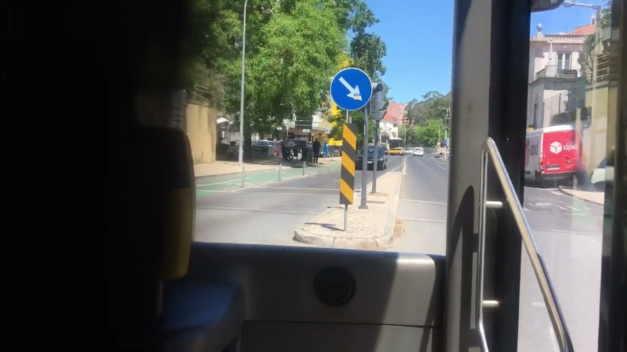 Lisbon, Bus 747 ride from Campo Grande to Avenida das Nações Unidas