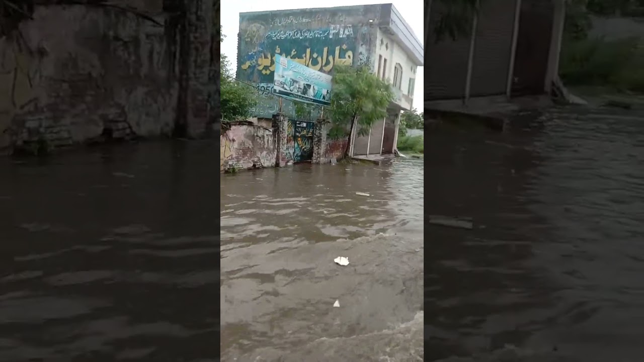 Heavy Rain in Gujrat, Pakistan| Part (4)
