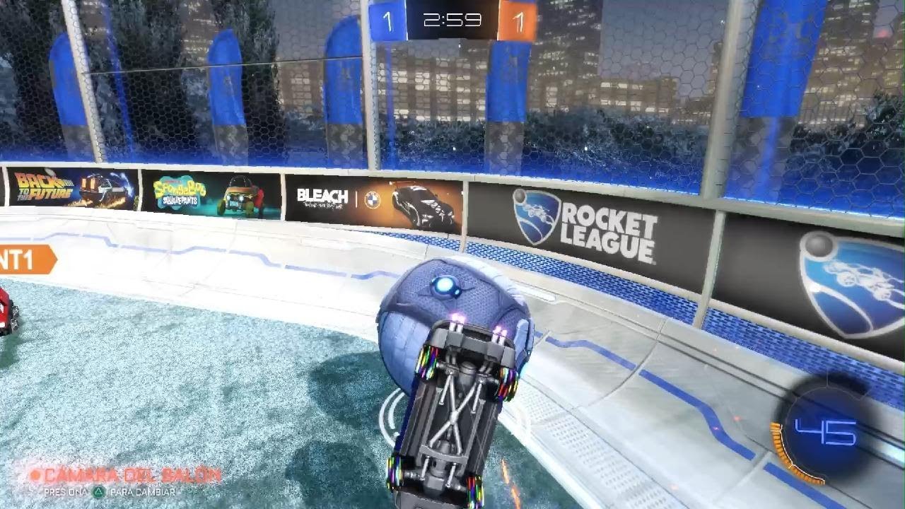 Le gano a un chico al ultimo segunda en rocket league