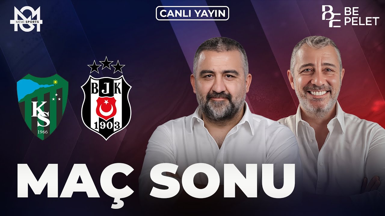 🔴 CANLI | Kocaelispor - Beşiktaş Maç Sonu | Ümit Özat, Melih Şendil | Memi Sports