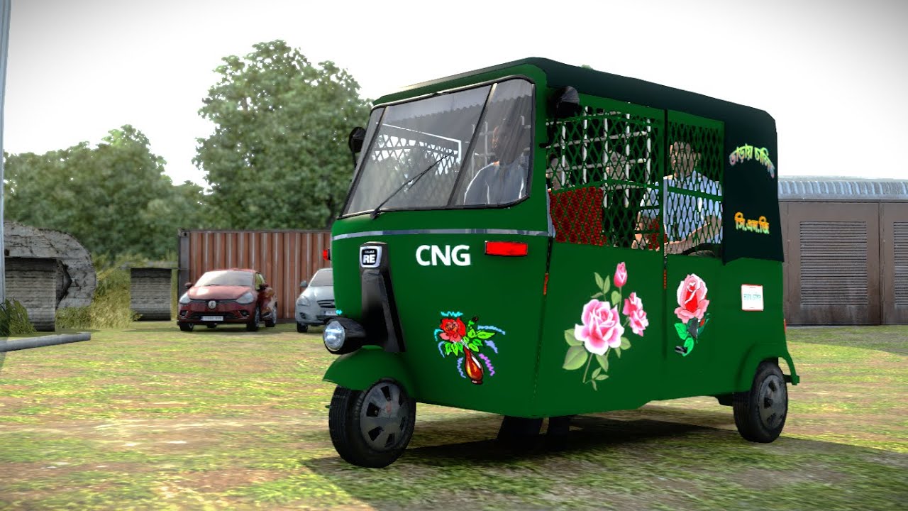 ETS2: CNG Autorickshaw Mod Review + Link