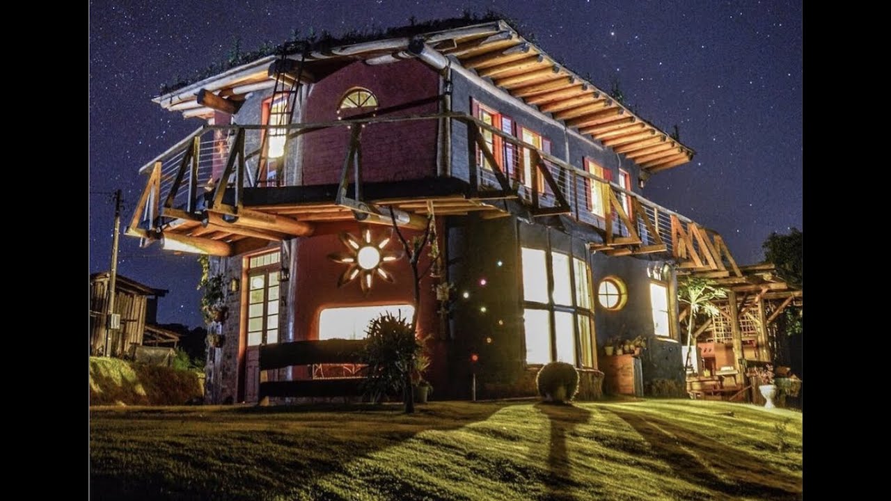 A CASA DE COB DO RICARDO - BIOCONSTRUÇÃO GUARACIABA
