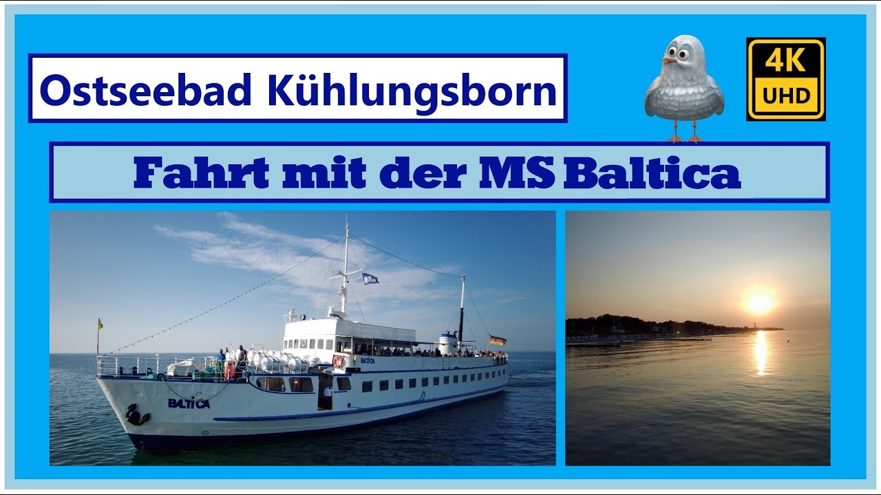 MS BALTICA  Schiffstour entlang des Ostseebades Kühlungsborn