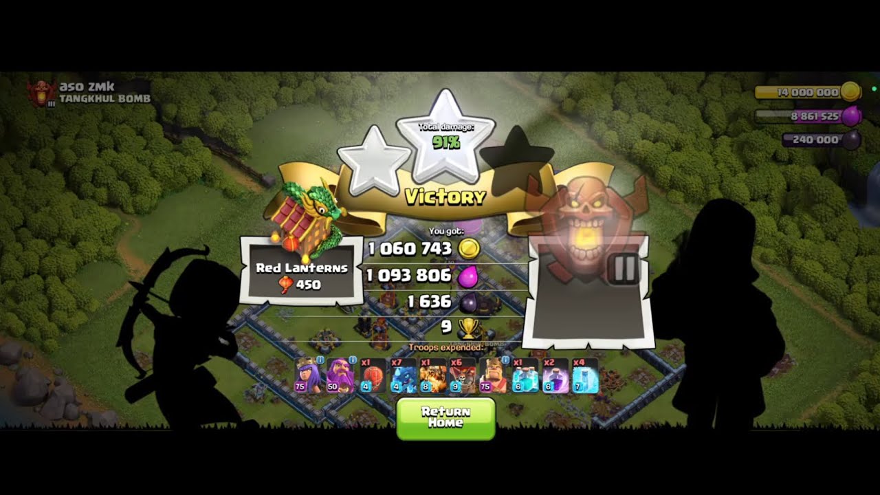 Clash Of Clans : {high loot attacks}