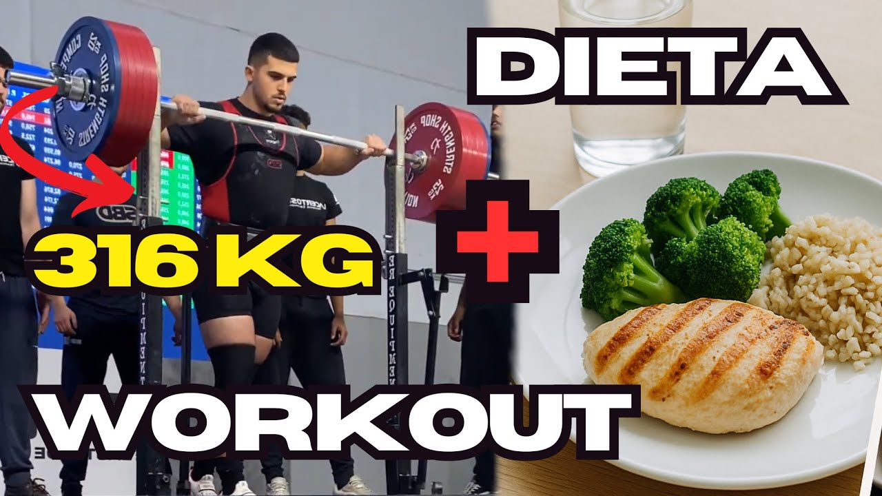 COME MANGIA E COME SI ALLENA UN POWERLIFTER D'ÉLITE