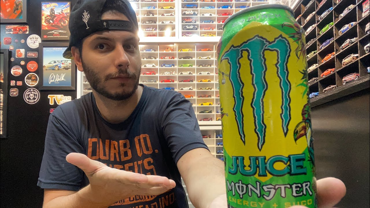 EXPERIMENTEI O NOVO SABOR DE ENERGÉTICO DA MONSTER 