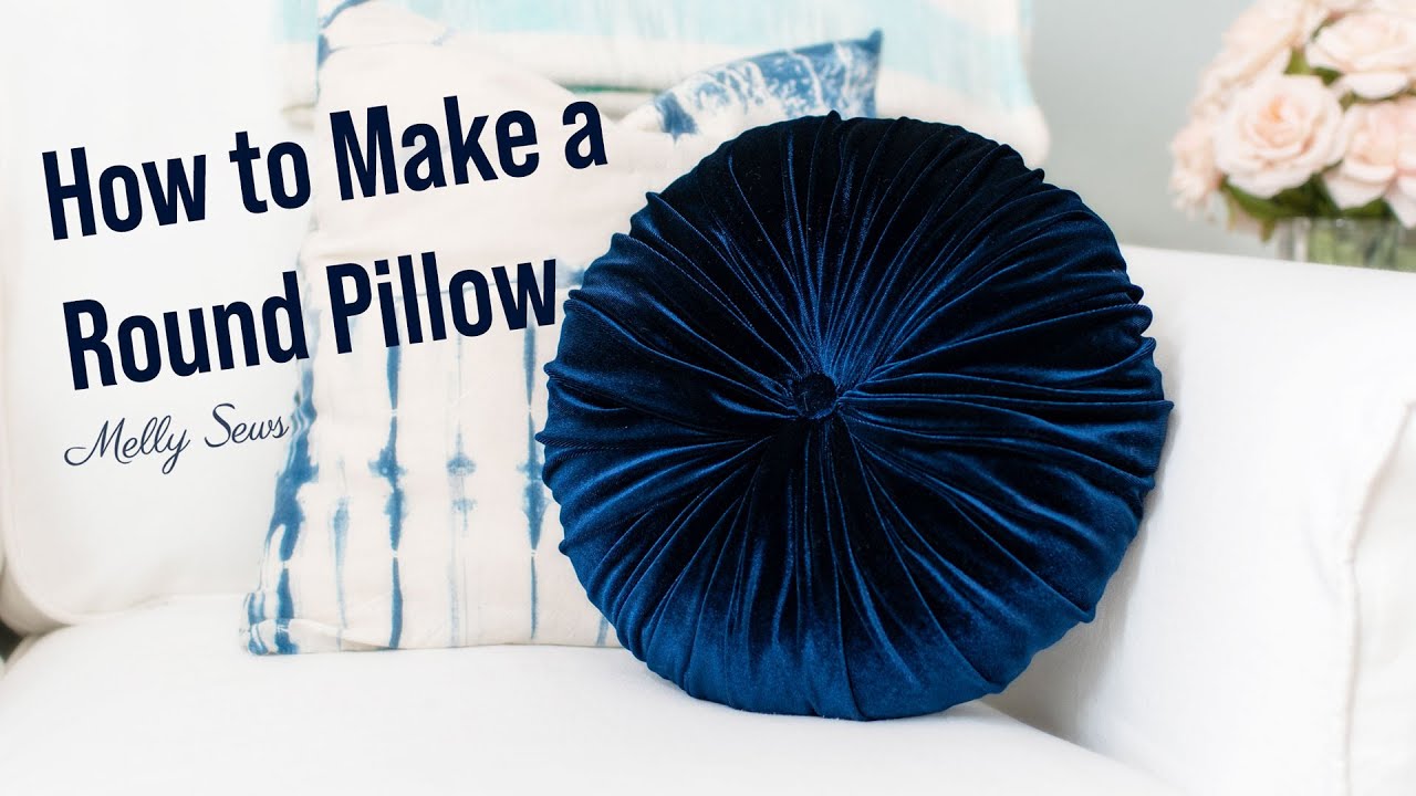 How to Make a Round Pillow