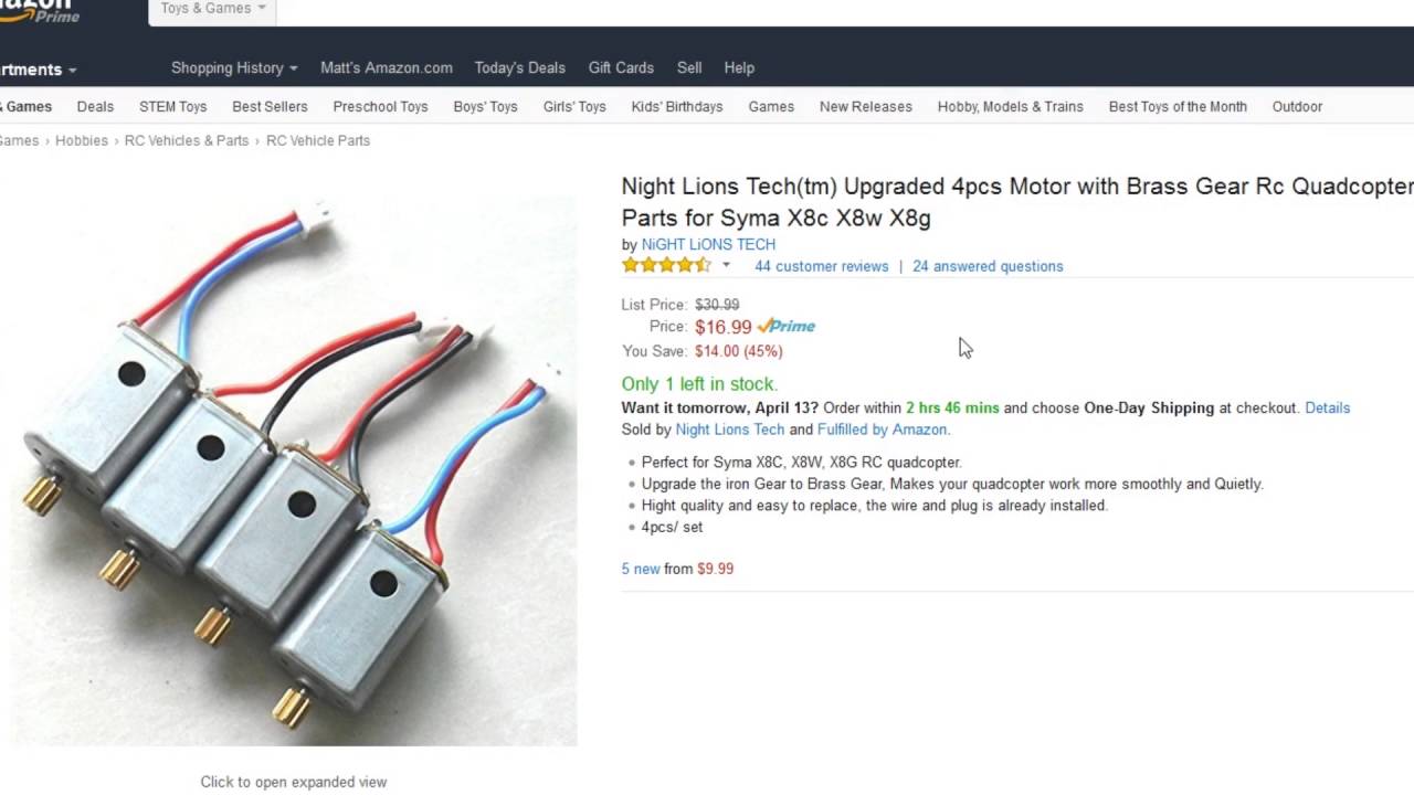 SEVEN Recommended Accessories and Upgrades for the Syma X8 Quadcopter