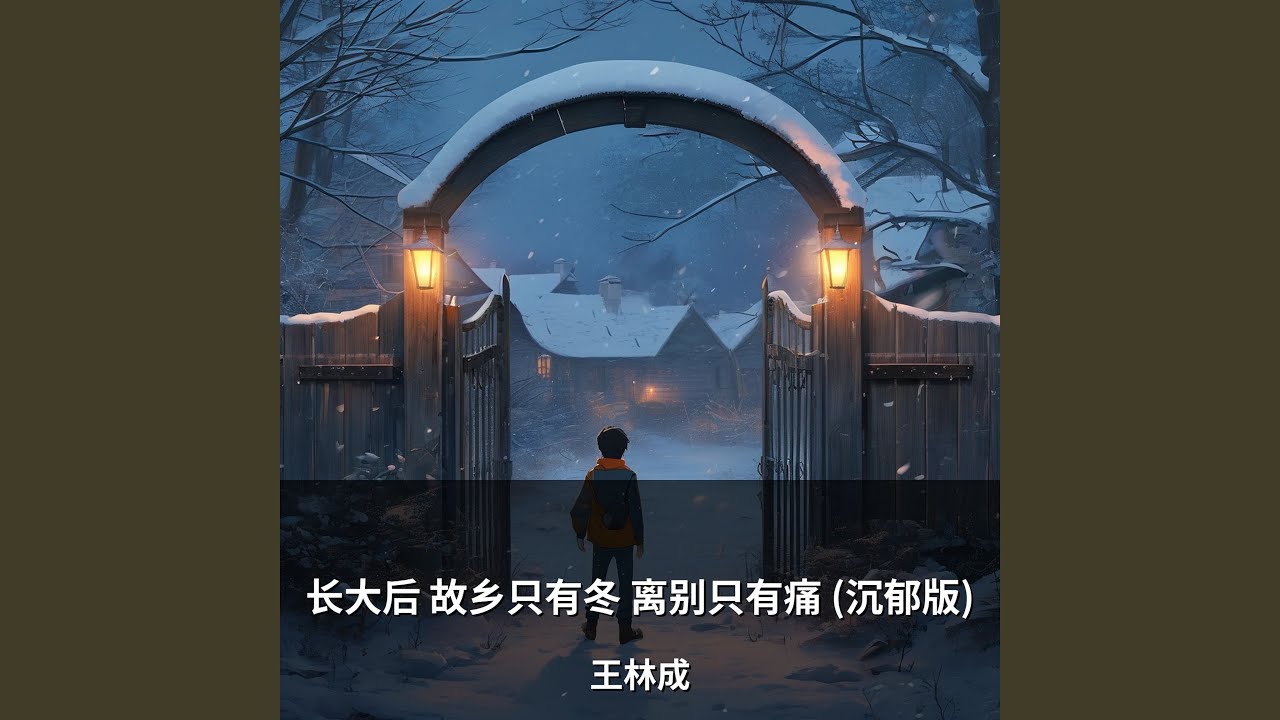 长大后 故乡只有冬 离别只有痛 (沉郁版)