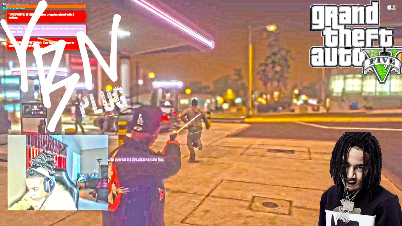 GTA 5 Roleplay | Ybn Nahmir Catches Compton Crip In His Hood | Ybn LS | Gta V RP