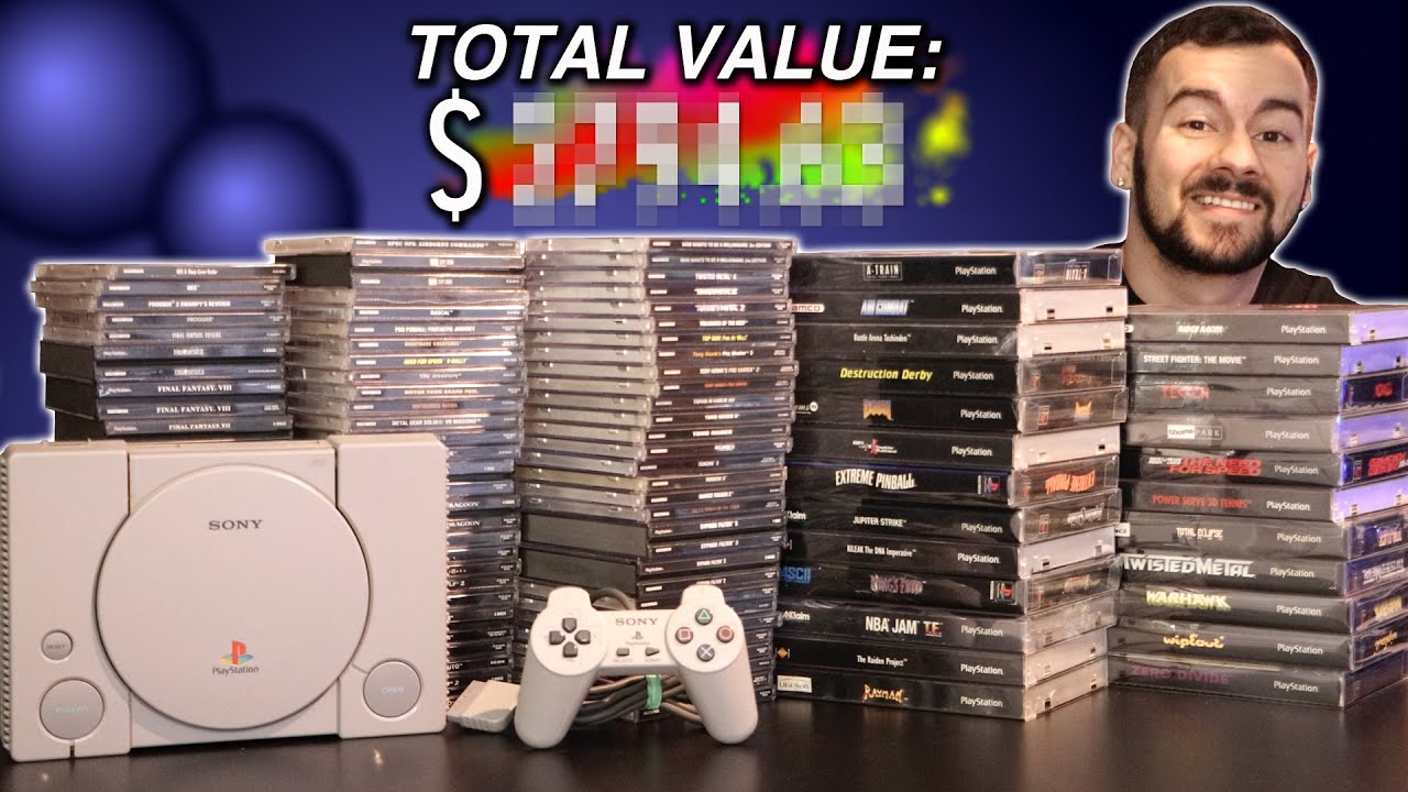 My PS1 Physical Games Collection So Far (100+ Games and Total Value)