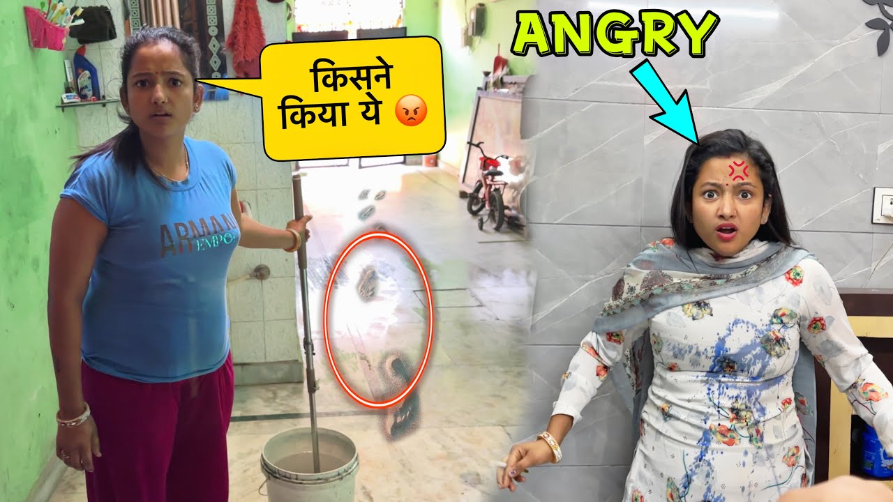 24 HOURS Pranks on wife || She hates me after these pranks || Epic Reactions... #pranks #couple
