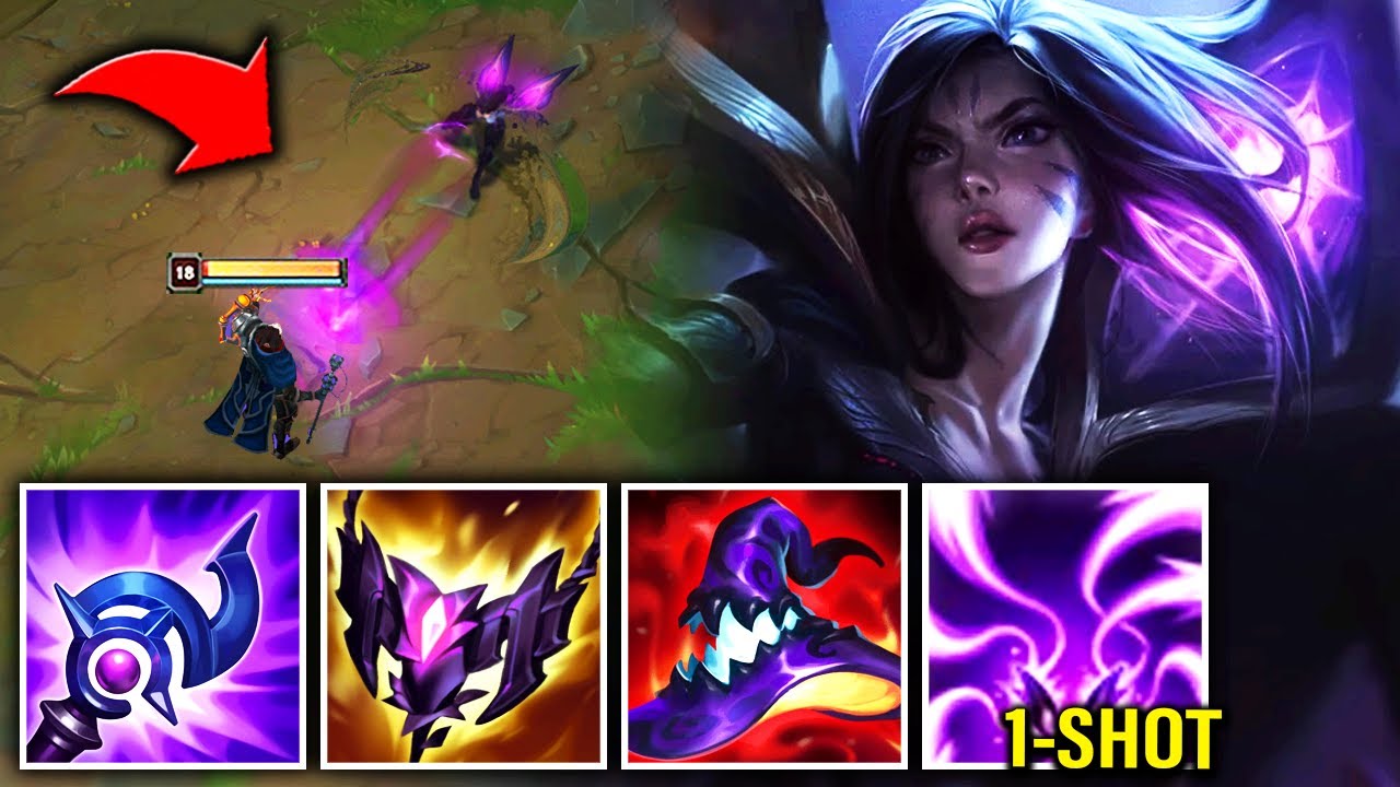 SNIPER KAI'SA CAN DELETE YOU WITH ONE W (ONE SHOT ACROSS MAP) - League of Legends
