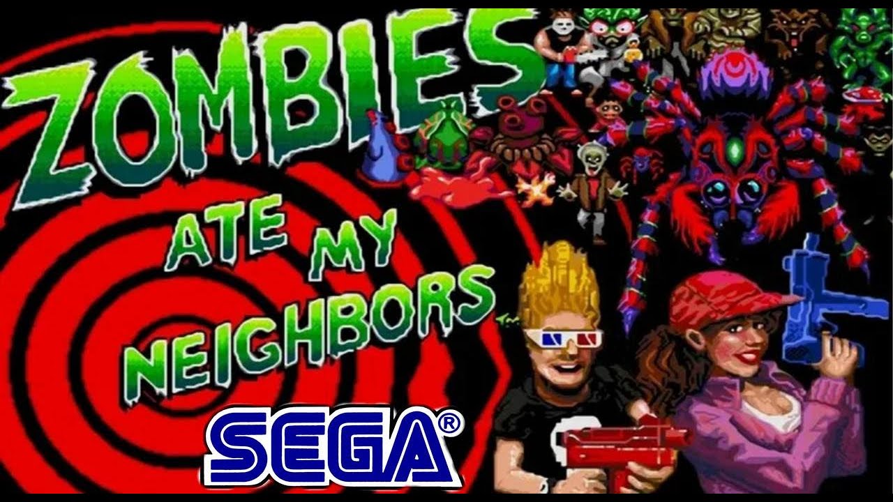 Zombies Ate My Neighbors/ SEGA/ Реквест от ASAFER/Зомби съели моих соседей  #7